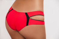 Red and black bottom